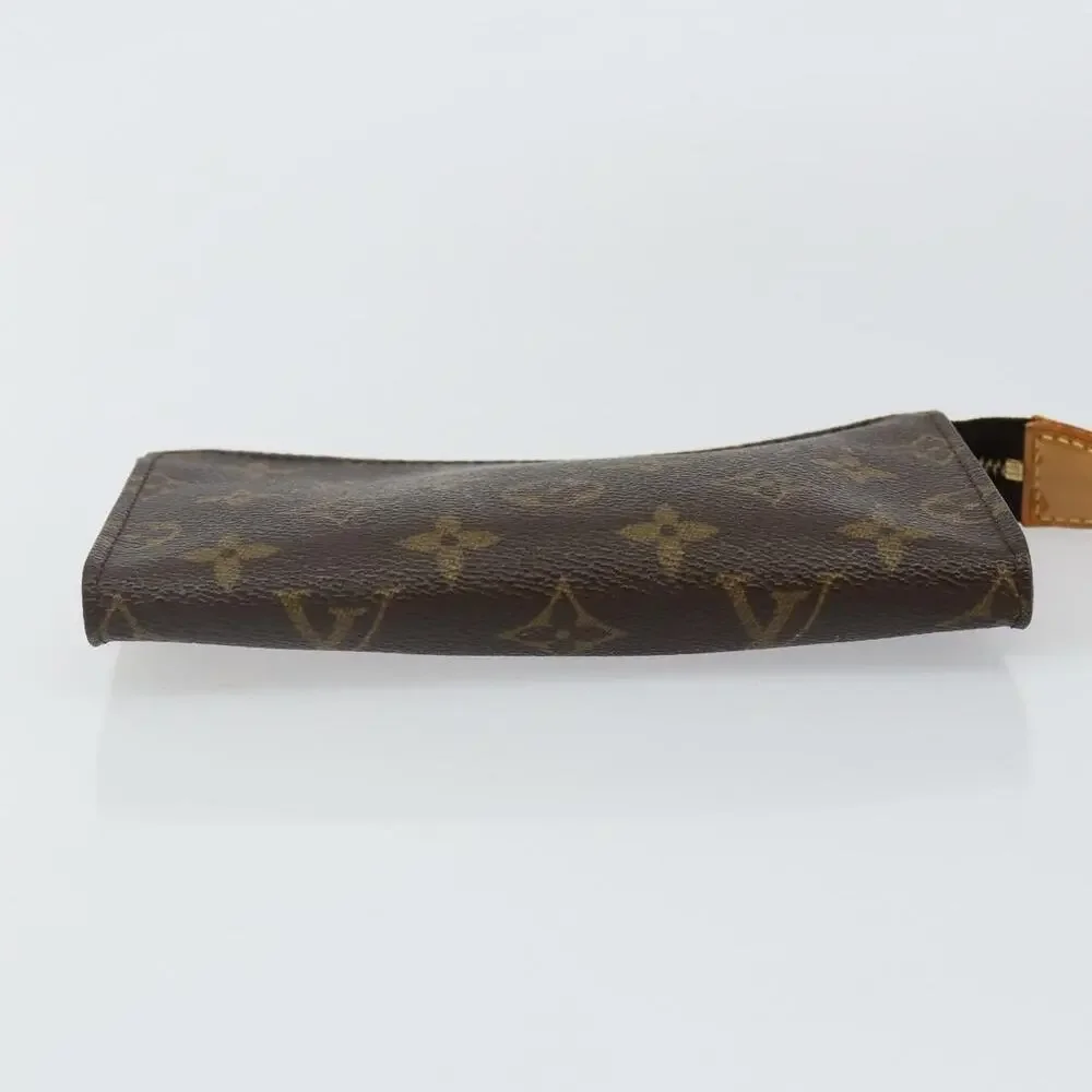 Louis Vuitton Monogram Bucket PM Accessory Pouch Brown